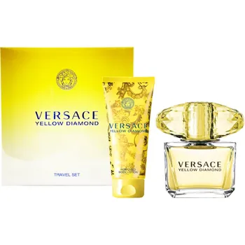 Kosmetická sada Versace Yellow Diamond Travel Gift Set EdT 90 ml + body lotion 100 ml