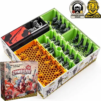 Příslušenství k deskovým hrám Insert pro deskovou hru Zombicide (2nd Edition) Barva: Černá