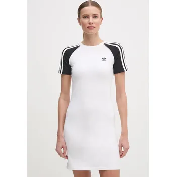Dámské šaty Šaty adidas Originals 3S RAGLAN DRESS JD0837 bílá 00X, vel. S