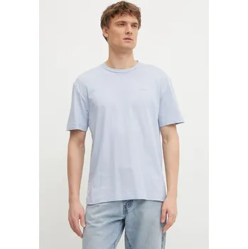 Oblečení a móda Bavlněné tričko Calvin Klein K10K112749 modrá 05A, vel. M