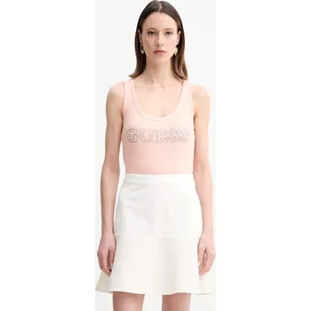 Top Guess oranžová barva, W5GP29 KA0H1 W5GP29.KA0H1 24X, vel. XS