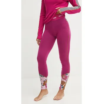 Dámské legíny Funkční legíny Helly Hansen Lifa Merino Midweight 49411 růžová 43X, vel. S