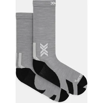 Pánské ponožky Ponožky X-Socks Run Discover Merino Crew RQDMW24U XS.RQDMW24U šedá 09X, vel. 35/38