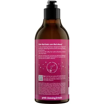 OnlyBio Šampon pro zářivou barvu vlasů 400 ml