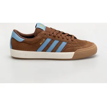 Pánská obuv adidas Nora (prebrn/ltblue/gum4) 42 2/3, hnědá