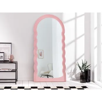 Zrcadlo Nástěnné zrcadlo - Wave, růžové