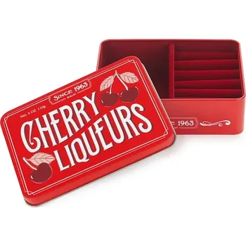 Šperkovnice Šperkovnice Balvi Cherry 4 x 14,2 x 10 cm červená barva 28132 33X