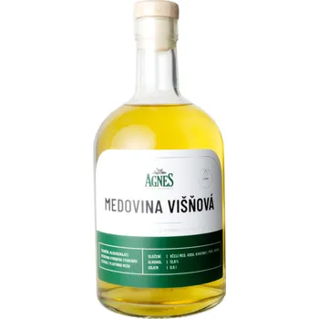 Medovina Agnes Zelená Bohdaneč Agnes Medovina višňová 12,6% 0,5l