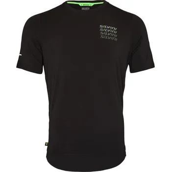 Triko Silvini Moniro MD2520 pánské krátký černá-bílá XL
