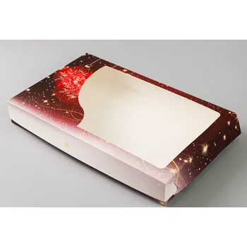 Cake Star 2489 36 x 22 x 5 cm červená/vánoční koule