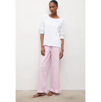 Dámské pyžamo Pyžamo Answear.LAB dámské, růžová barva WA25-PJD019 30X, vel. L