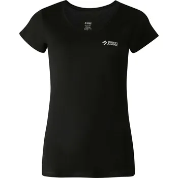 Dámské tričko Direct Alpine dámské funkční merino triko FURRY LADY Barva: black (DA big font), Velikost: L