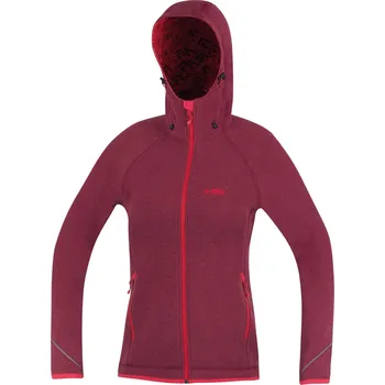 Dámská mikina Direct Alpine dámská outdoorová mikina JASPER LADY Barva: palisander/brick, Velikost: M