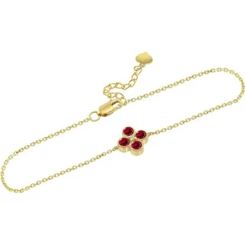 Náramek Rubínový náramek s diamantem Reith