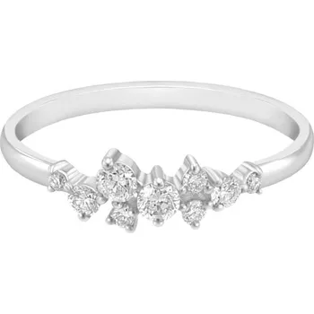 Prsten Cluster prsten s lab-grown diamanty Isolde