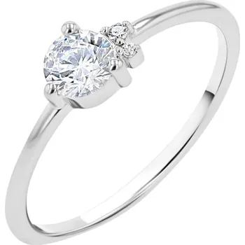 Prsten Cluster prsten s lab-grown diamanty Marine