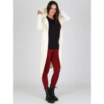 Dámský svetr Dámský kardigan KEIKO smetanová - UNI