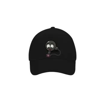 Kšiltovka Bastard Bomba kšiltovka baseballka Black