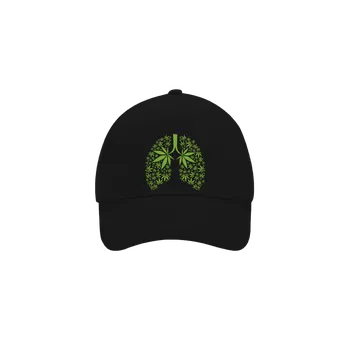 Kšiltovka Bastard Ganja plíce kšiltovka baseballka Black