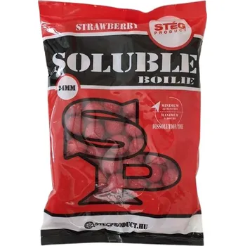 Boilies Boilies Stég Soluble 24mm 1kg Strawberry