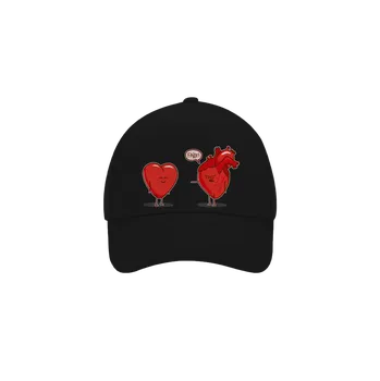Kšiltovka Bastard Srdeční záležitost kšiltovka baseballka Black