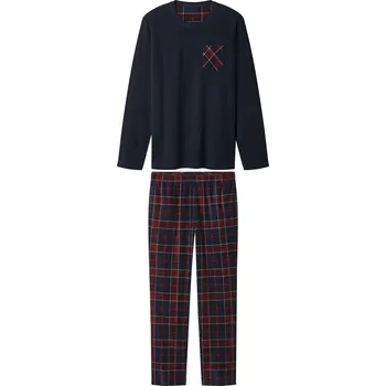 Pánské pyžamo esmara Men Pánské fleecové pyžamo (navy modrá, XL(56/58))