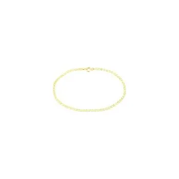 Náramek Náramek zlatý Žiletky hladké - délka 19cm - 1