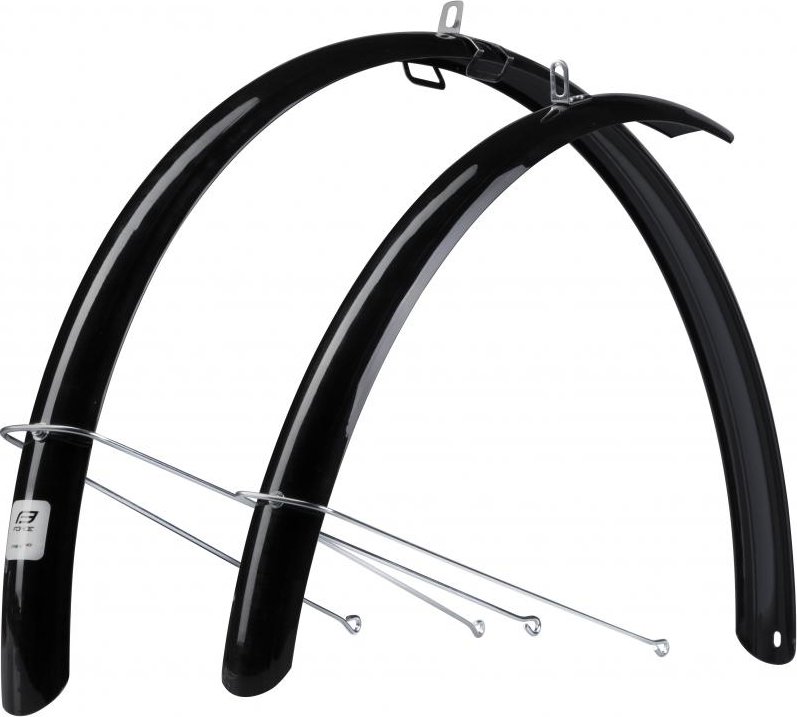 Blatníky Force 48 Aluflex ECO trekking + vzpěry set černé (28)