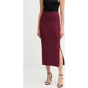 Dámská sukně Sukně Joseph Ribkoff vínová barva, maxi, pouzdrová, 243967F25 83X, vel. XXL