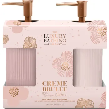 Kosmetická sada The Luxury Bathing Company Dárková sada intenzivní péče o ruce Creme brulée, Pomerančový květ & Vanilka 2 ks + 2 měsíce na vrácení zboží