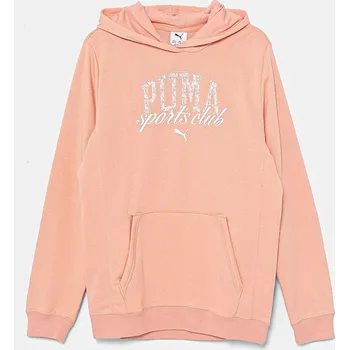 Chlapecká mikina Dětská mikina Puma CLASS Hoodie TR 685829 oranžová 32X, vel. 128