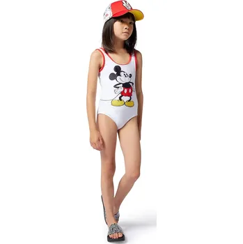 Dámské plavky Jednodílné dětské plavky Marc Jacobs x Disney béžová barva, W60527 W60527.102.108 01X, vel. 108