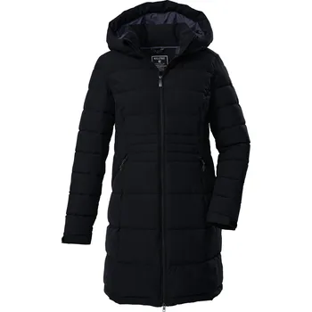 Dámský kabát Dámský zimní kabát Killtec KOW 11 black blue - Černá, XXL(44)