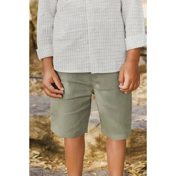 Chlapecké kraťasy Dětské lněné šortky Tartine et Chocolat CA26061.80.94 zelená 97X, vel. 86