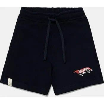 Chlapecké kraťasy Dětské bavlněné šortky United Colors of Benetton 3J68G901O.P.Seasonal námořnická modř 59X, vel. 90