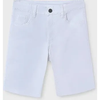 Dětské kraťasy Mayoral bílá barva, 231 231.7F.Junior.PPYA 00X, vel. 166