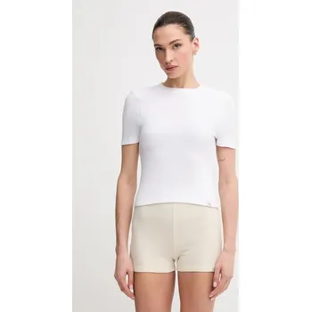 Pánské tričko Tričko Calvin Klein Jeans J20J225239 bílá 00X, vel. XL