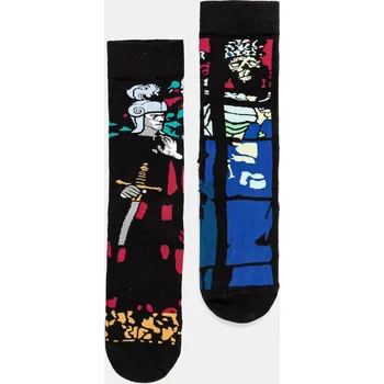 Pánské ponožky Bavlněné ponožky Medicine 2-pack pánské, více barev RS25.LGM253 vícebarevná MLA, vel. 43/46