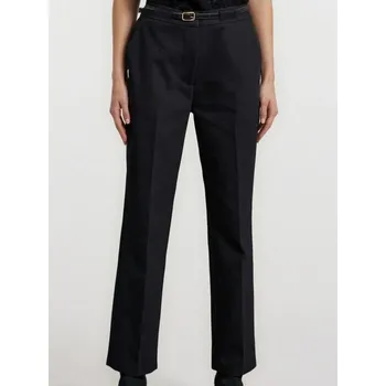 Dámské kalhoty Sinsay - Kalhoty s páskem - černá - 721FJ-99X - 721FJ-99X-XXL