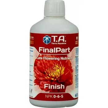 Hnojivo T.A. FinalPart (Ripen) 500ml, stimulátor dozrávání (FinalPart je výživa pro pozdější etapu kvetení. Je vhodný pro všechny metody pěstování, hydroponie i půda.)