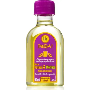 Elektrický kartáč na vlasy Lola Cosmetics Pinga Patauá & Moringa vyživující olej pro suché vlasy 50 ml