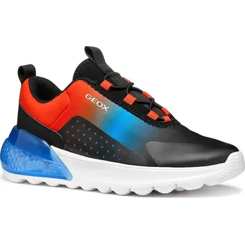 Chlapecká obuv Dětské sneakers boty Geox ACTIVART ILLUMINUS J45LYA.02A9J.24.27 černá 99X, EUR 24