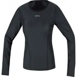 Triko Gore M Windstopper Base Layer Thermo dámské dlouhý černá S