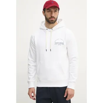 Dámská mikina Bavlněná mikina Tommy Hilfiger MW0MW38671 bílá 00X, vel. S