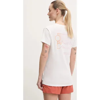 Pánské tričko Tričko Helly Hansen SKOG 63083 bílá 00X, vel. L