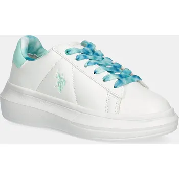 Chlapecké tenisky Dětské sneakers boty U.S. Polo Assn. HELIS013 HELIS013K.5Y3.27.34 tyrkysová 60X, EUR 33