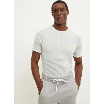 Pánské tričko Běžecké tričko Compressport Pro Racing zelená barva, ATSM3615 70X, vel. S