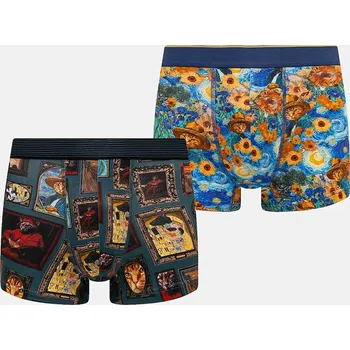 Boxerky Boxerky Medicine 2-pack pánské, více barev RS25.BIM350 vícebarevná MLA, vel. M