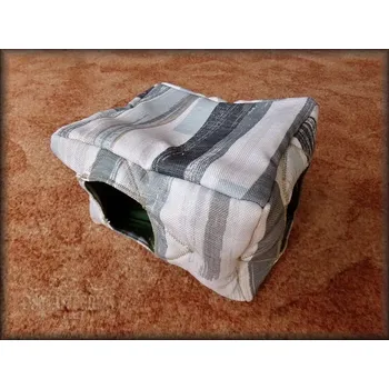 Kostka KLASIK pestrá šedá