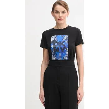 Pánské tričko Tričko Dkny KNIT TOPS P5GHZWNA černá 99X, vel. S